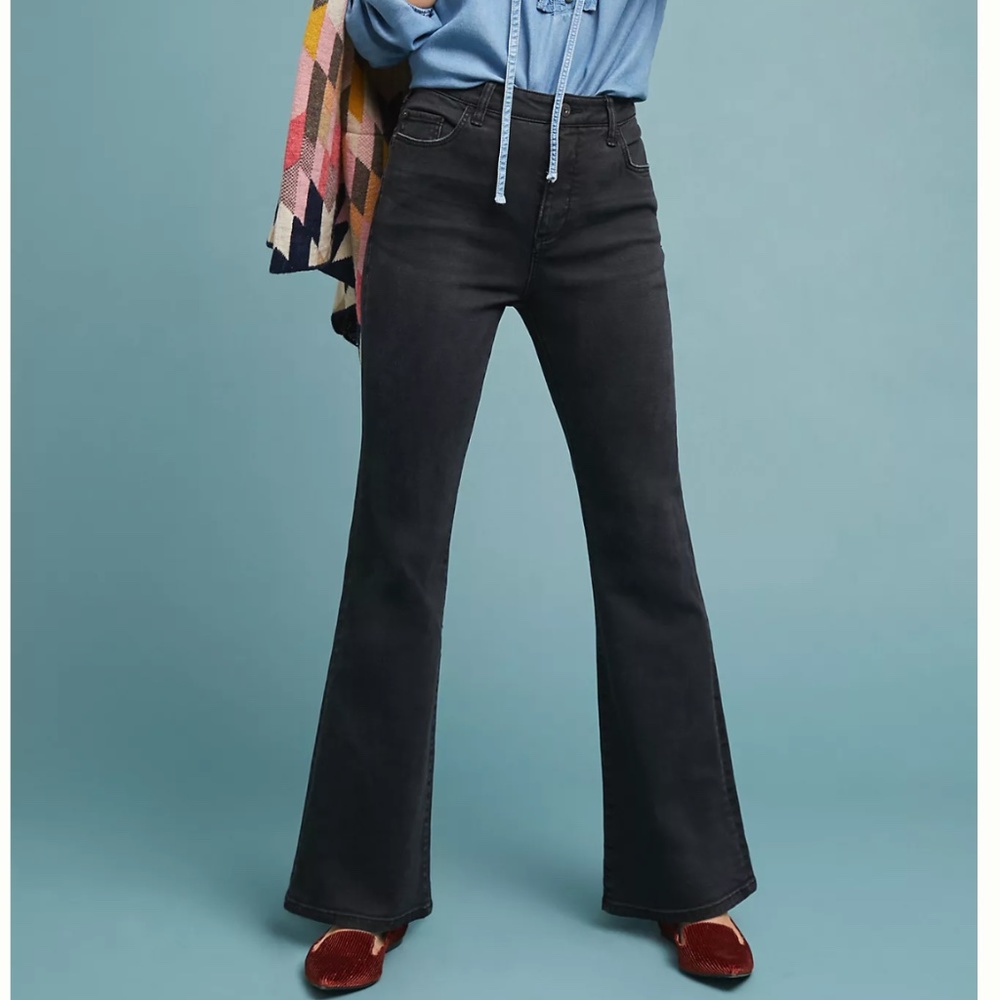 Anthropologie Pilcro High-Rise Curvy Bootcut Flare Jeans